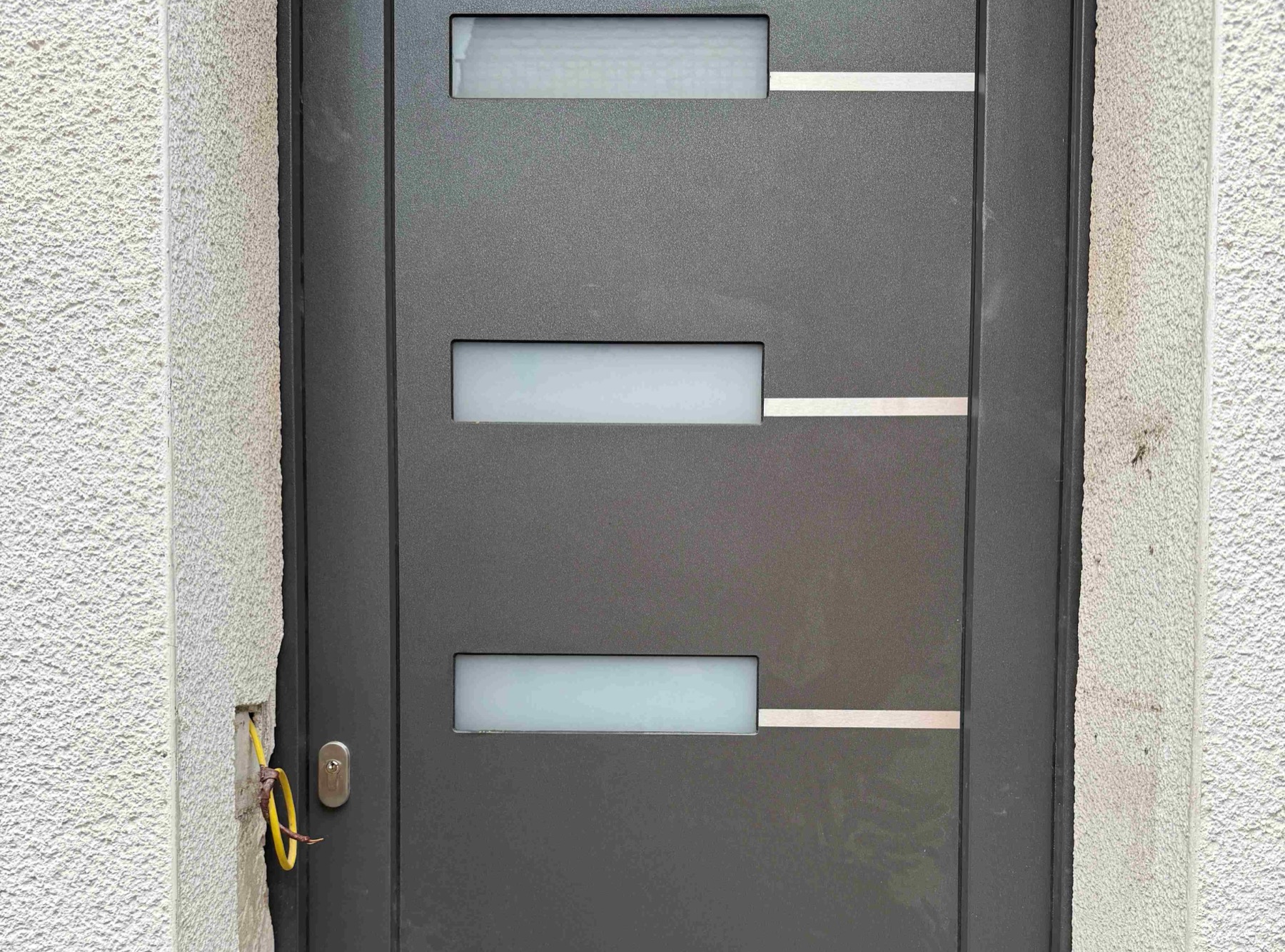 Neue Haustür Mörlgasse 9